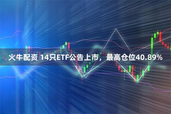 火牛配资 14只ETF公告上市，最高仓位40.89%